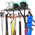 Mythinglogic Wall Mounted Ski Rack, Ski and Snowboard Storage Rack by Mythinglogic