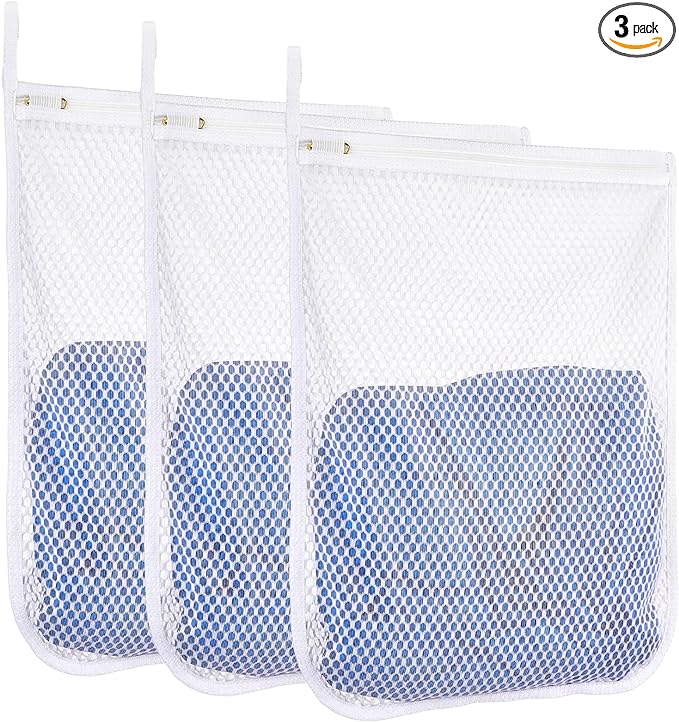 3 pcs Durable Honeycomb Mesh Laundry Bags by RoomyRoc