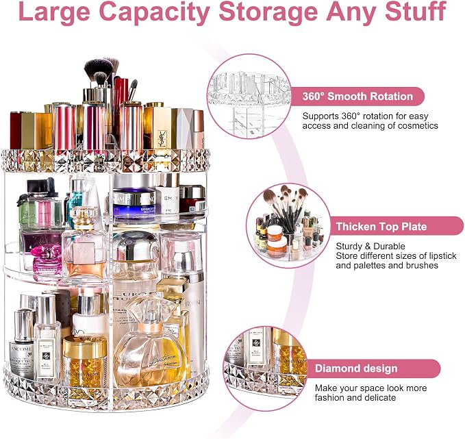 V-HANVER Makeup Organizer Combo - Image 3
