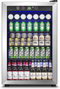 4.5 Cu.Ft Beverage Refrigerator Cooler by Feelfunn