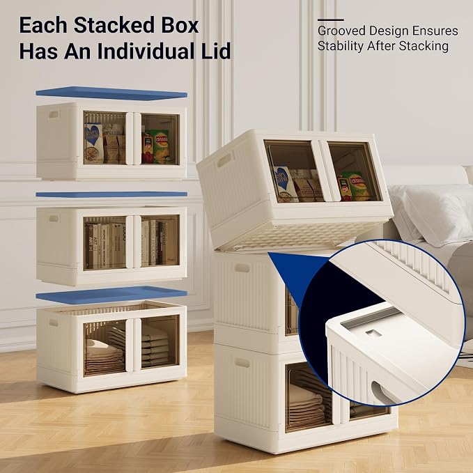 FLEXIMOUNTS 228 QT Stackable Storage Bins - Image 4