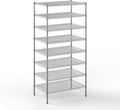24" Deep x 36" Wide x 74" Height Wire Shelving Kit | 8-Tier | NSF Commercial by Regal+Altair