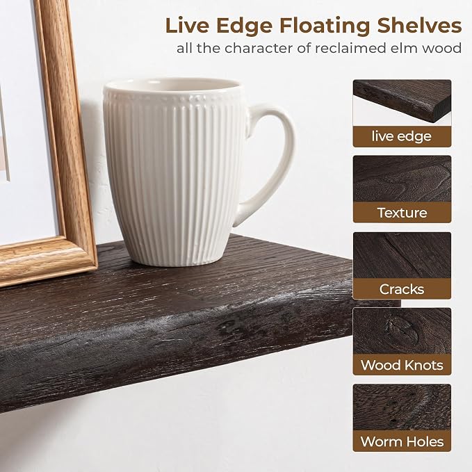 Axeman 55 inch Floating Shelves - Image 8