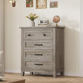 GarveeHome 4 Dresser for Bedroom, 34.8 in Tall Vertical Drawer Dresser by GarveeHome