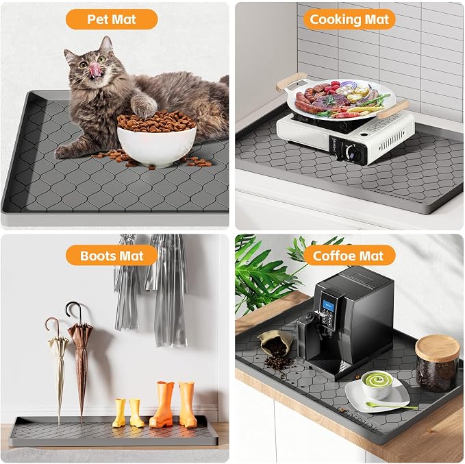 Silicone Under Sink Mat 25" x 19", kitchen Essentials and Gadgets, Shelf liner - Image 5