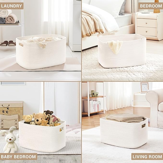 72L Large Baby Girls Laundry Basket - Image 5