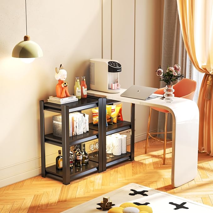 Storage Shelves, Garage Metal Shelving Unit, Adjustable, Double-Layer Column - Image 8