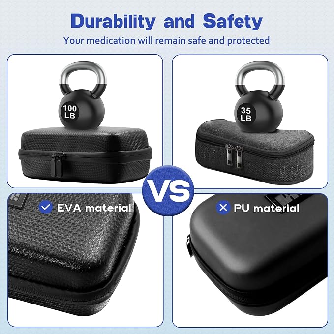 Insulin Cooler Travel Case TSA Approved Diabetic Medicine Cooling Bag - Image 9
