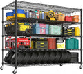 PrimeZone 5 Tier 80.7"H x 55.5"W x 24"D Wire Shelving by PrimeZone