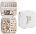 Birthday Gifts For Women, Initial Jewelry Box, Travel Jewelry Case, Gifts for by Unknown