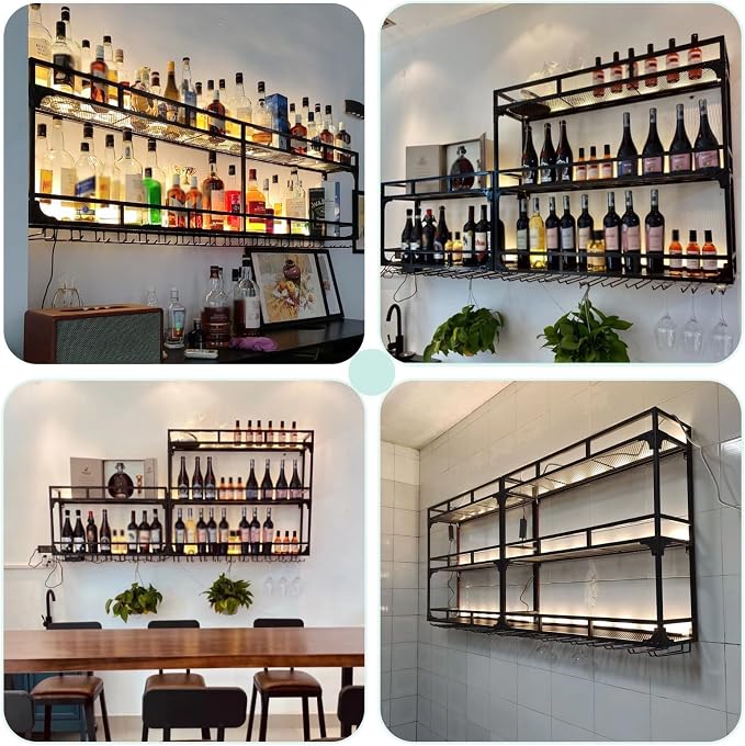 Wall Mounted Wine Rack, Wine Rack Wall Mounted - Image 6