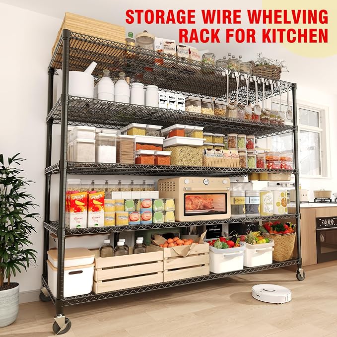 82" H Storage Shelves 3300LBS Heavy Duty Shelving Unit - Image 4