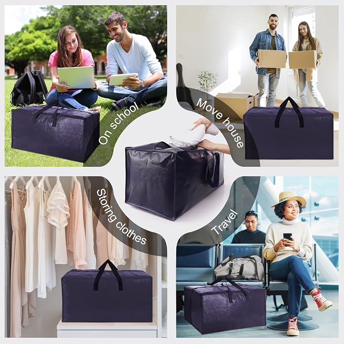 Heavy Duty Extra Large Moving Bags W/Backpack Straps - Image 6