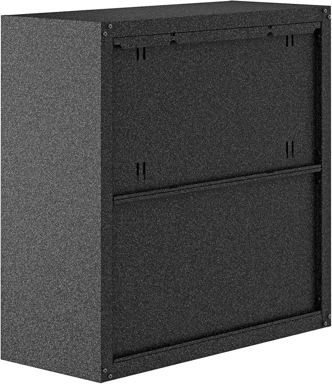 Manhattan Comfort Fortress Floating Storage Cabinet, Modern Stainless-Steel - Image 7
