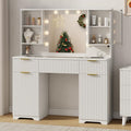 ONME 47.2" Fluted Vanity Desk by ONME