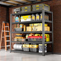 72''H Garage Shelving Heavy Duty, 3000LBS Storage Shelves, 5-Tier Adjustable by Qxdyt