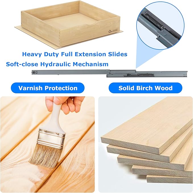 WelFurGeer Soft Close Pull Out Drawer - Image 4