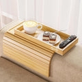 Bamboo Sofa Arm Rest Tray Table by Bestjing