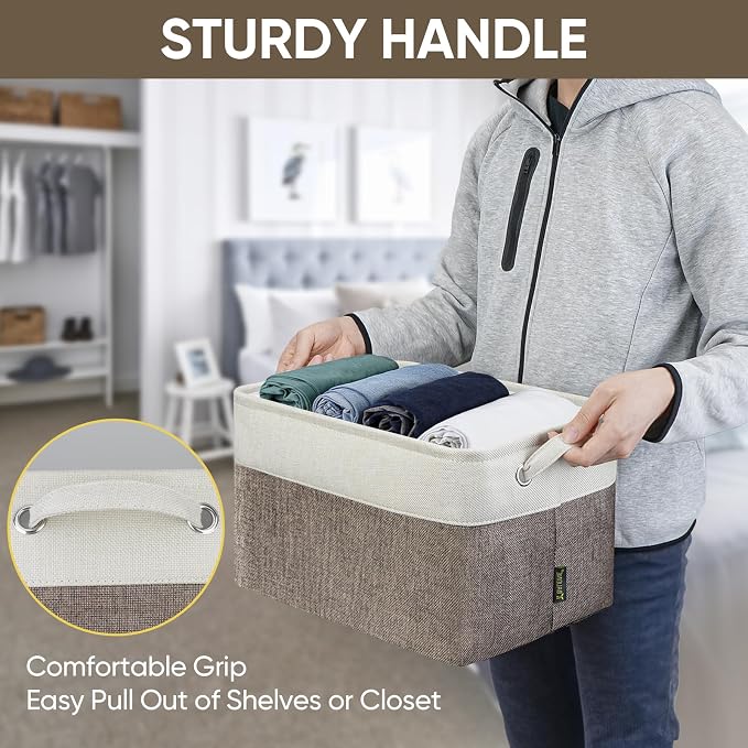 BALEINE 1 Pack Fabric Storage Bins - Image 9