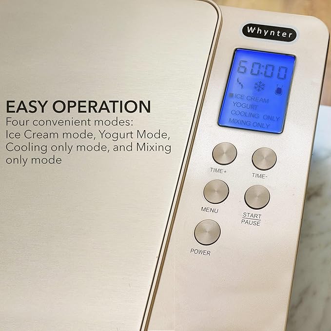 Whynter Ice Cream Maker Machine & Yogurt Automatic 2 Qt. - Image 6