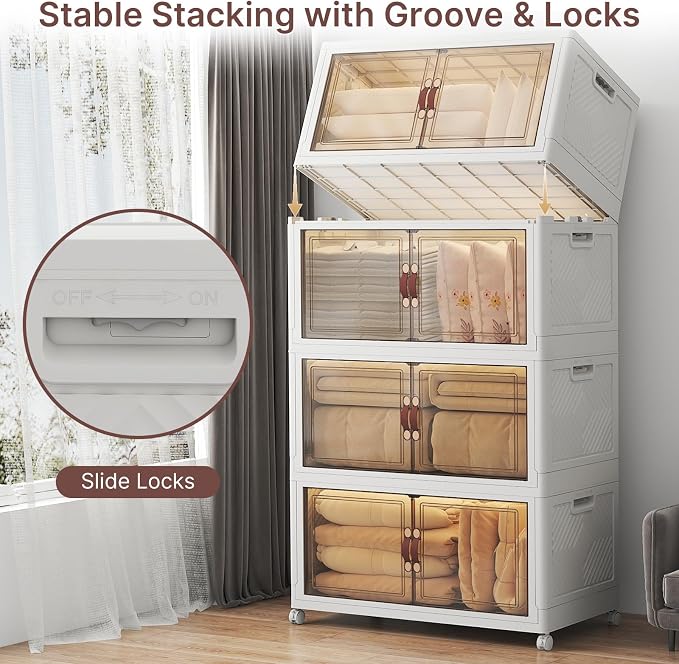 640Qt Stackable Storage Bins - Image 5