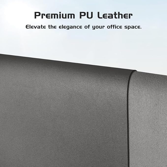 Aothia Leather Desk Pad Protector, Office Mat, Large Mouse Pad, Laptop Desk Pad - Image 5