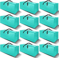 12 Pack Heavy Duty Large Moving Bags W/Backpack Straps by VELVETSURE