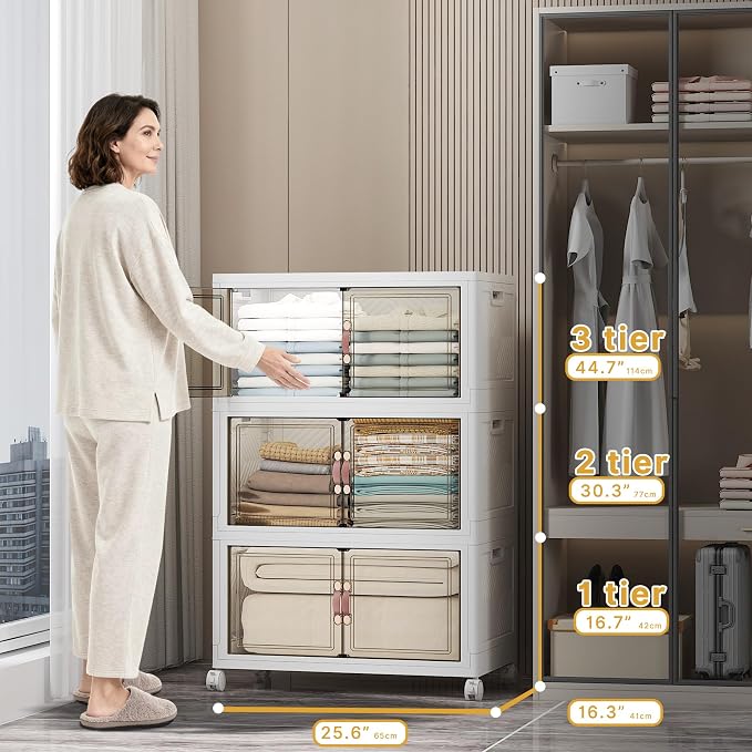 Extra Large Stackable Storage Bins - Image 3