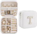 Birthday Gifts For Women, Initial Jewelry Box, Travel Jewelry Case, Gifts for by Unknown