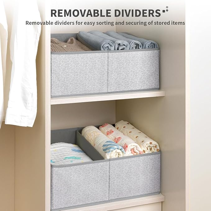 DIMJ Trapezoid Storage Bins for clothes - Image 3