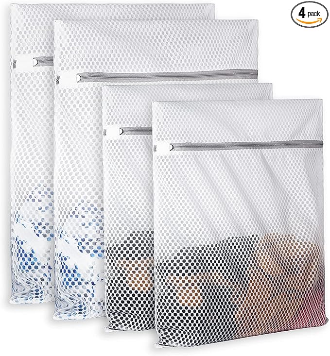 Extra Large Honeycomb Mesh Laundry Bag125gsm Net Fabric Durable and Reusable by SUERIV