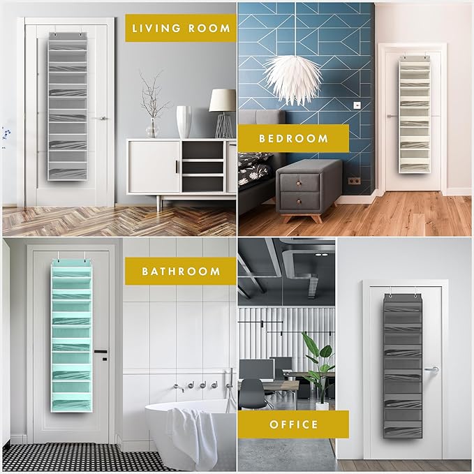 HOMELUX THEORY Over The Door Organizer Hanging - Image 3