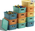 Colorful Plastic Storage Baskets by BOBIBOSS