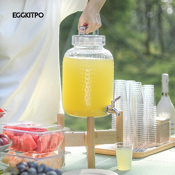 EGGKITPO 1.5 Gallon Polycarbonate Drink Dispensers - Image 4