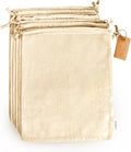 LEAFICO Cotton Storage Bags – X-Large 14x17 Inch – Reusable Muslin Bags by Leafico