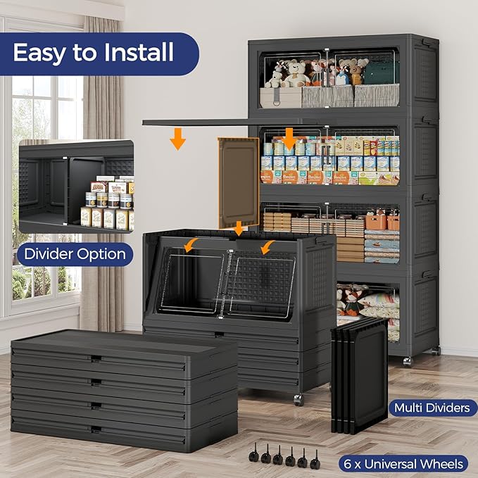 250Gal Stackable Storage Bins - Image 5