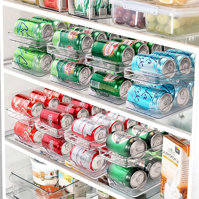 2 Pack Rolling Soda Can Organizer - Image 5