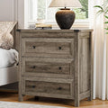 Dresser for Bedroom with 3 Drawers, Small Chests of Drawers, 27.55" Wide by Xixini