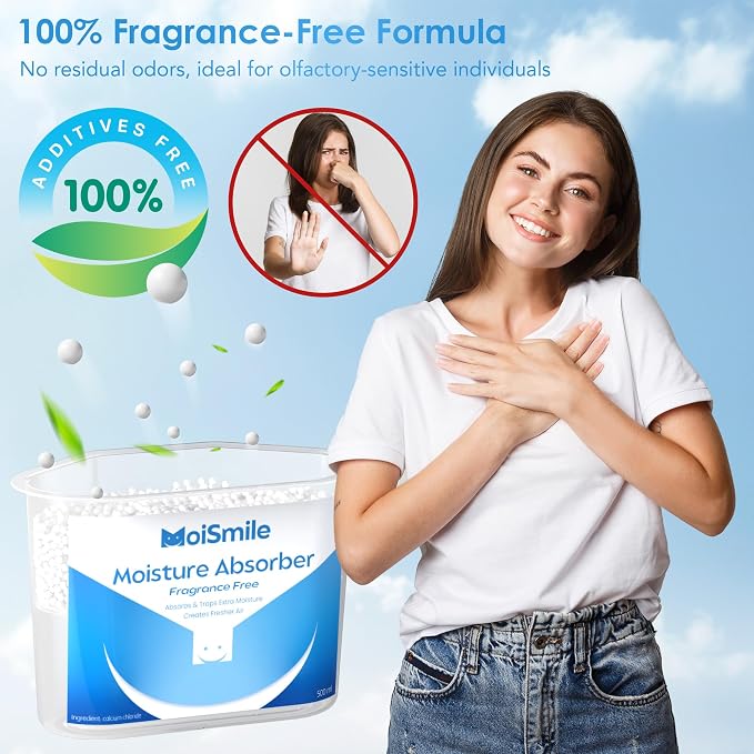 Moisture Absorbers 9 Pack, Fragrance-Free Closet Dehumidifier - Image 8