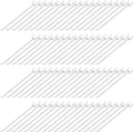 Funrous 100 Pack Peg Board Hooks Stainless Steel Pegboard Hooks Shelving by Funrous