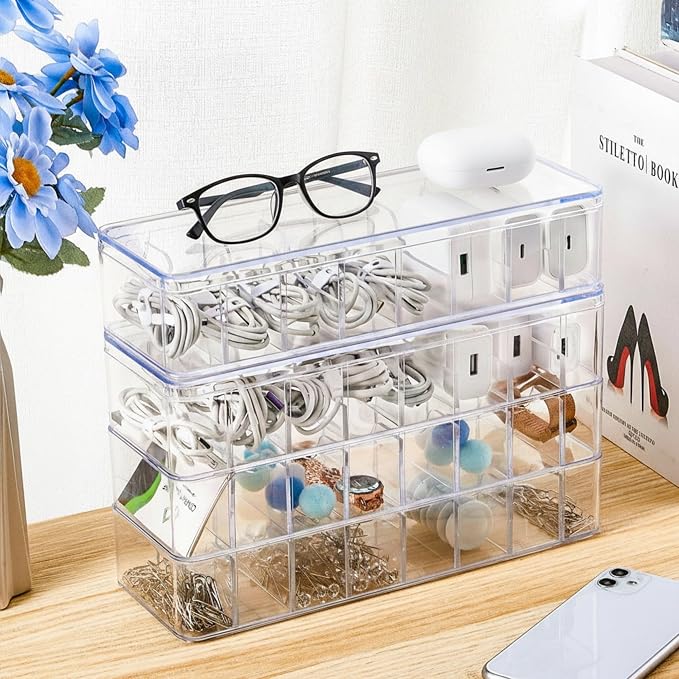 Tatuo 12 Pcs Cable Organizer Box - Image 4