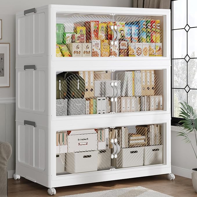 480QT Extra Large Stackable Storage Bins by Fangtueh
