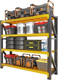 4000LBS Garage Shelving Heavy Duty, 79” H Storage Shelves, 4-Tier Adjustable by SXJJAR