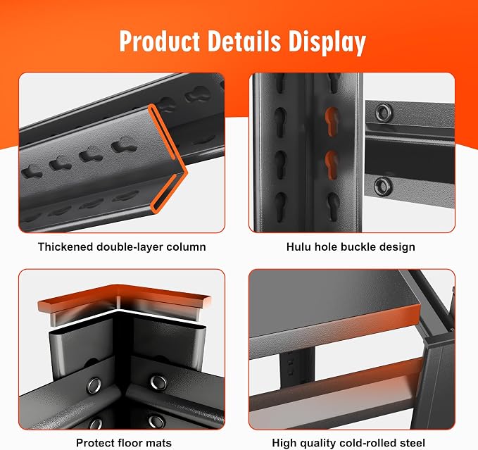 3-Tier End Table, Sofa Side Table - Image 4