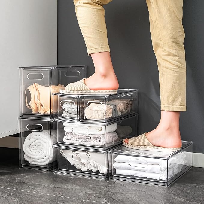 Mano Stackable Fridge Drawers Pull Out Bins - Image 8