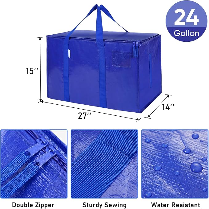 TICONN 16 Pack Extra Large Moving Bags - Image 3