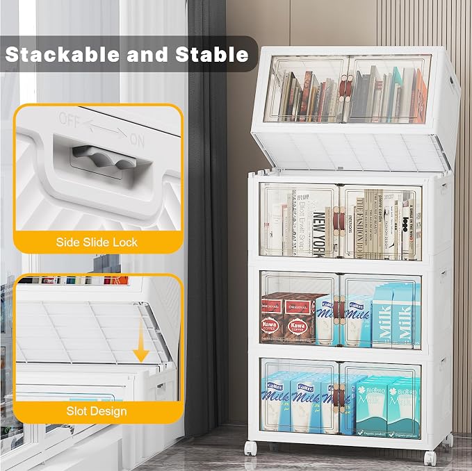 Extra Large Stackable Storage Bins - Image 7
