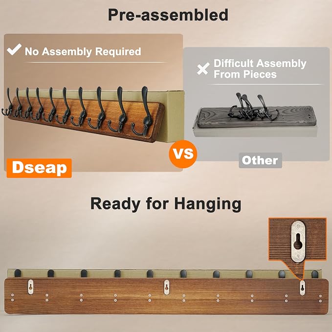 Dseap Coat Rack Wall - Image 4
