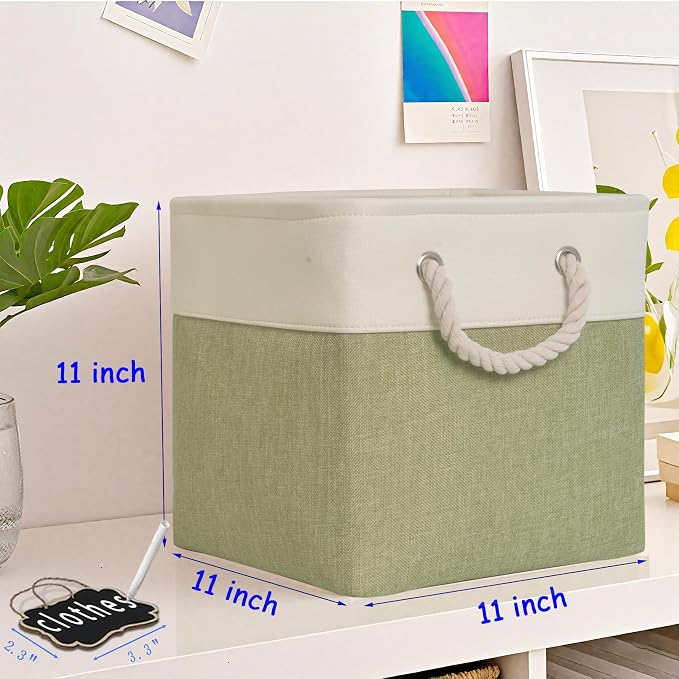 11x11 cube storage bins, Cube Storage Organizer Bins - Image 2