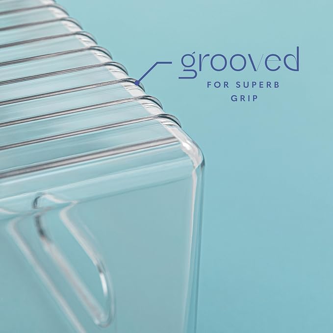 primebox 4 Pack Clear Plastic Organizer Bins - Image 5